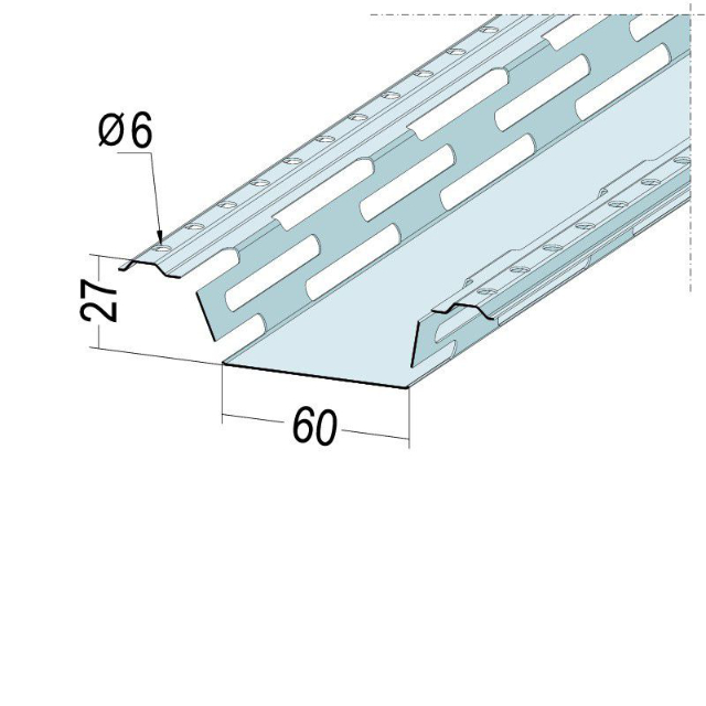 Hut-Federschiene 5007
