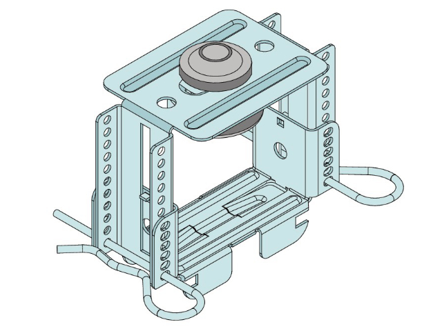 Justierbarer Direktabhänger schallentkoppelt für CD 60-27