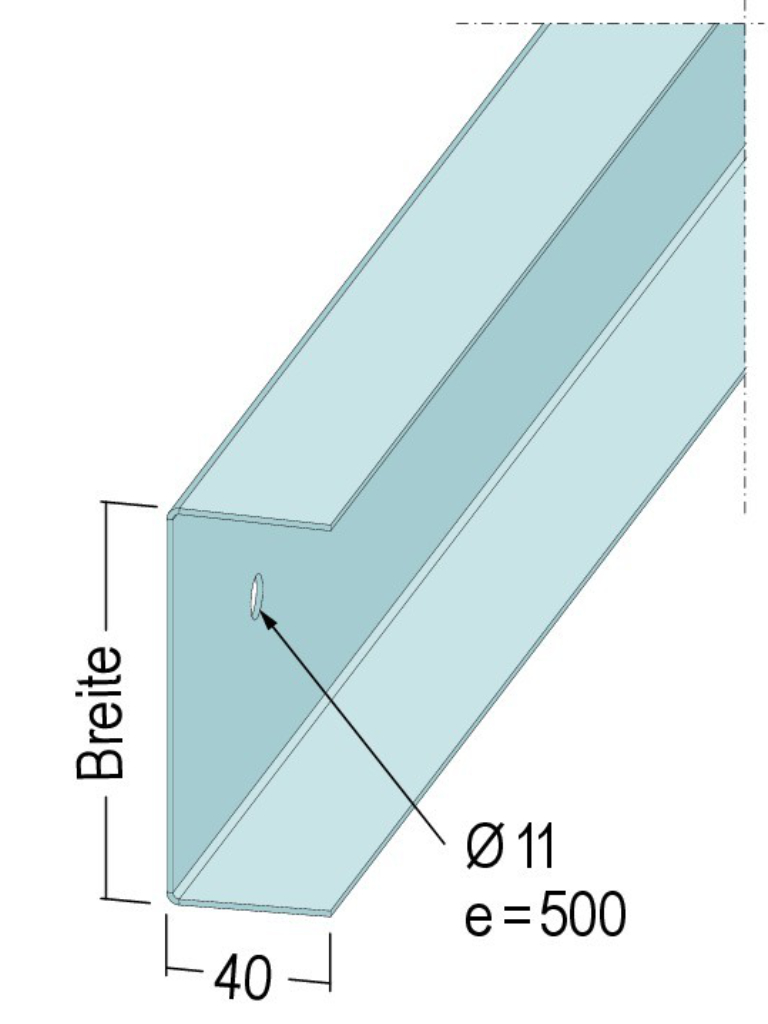 U-Anschlussprofil 4410/4415/4420