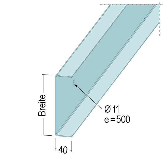 U-Anschlussprofil 4427/4530