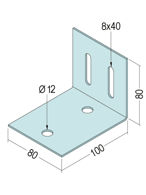 Anschlusswinkel 4548