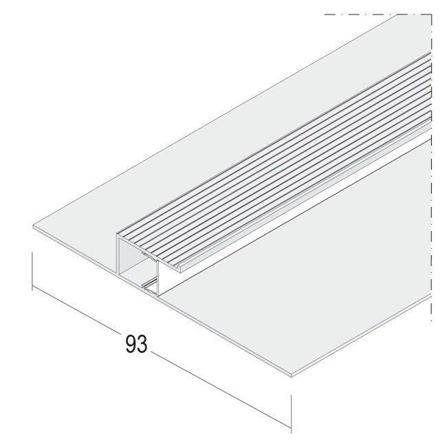 LED Voutenprofil weiß