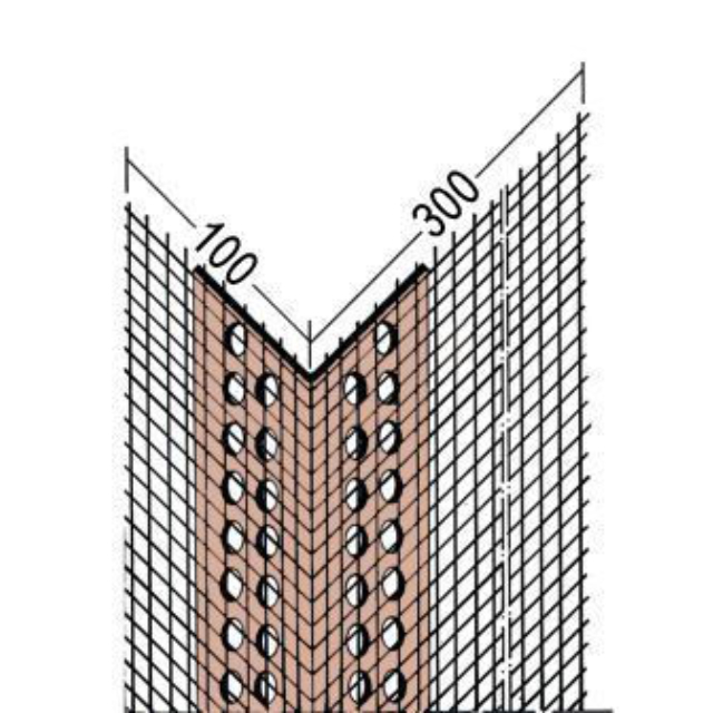 Gewebeeckwinkel für Wärmedämmung 37969