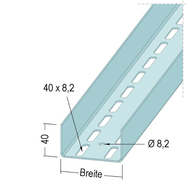 U-Aussteifungsprofil 5130/5131/5132/5140