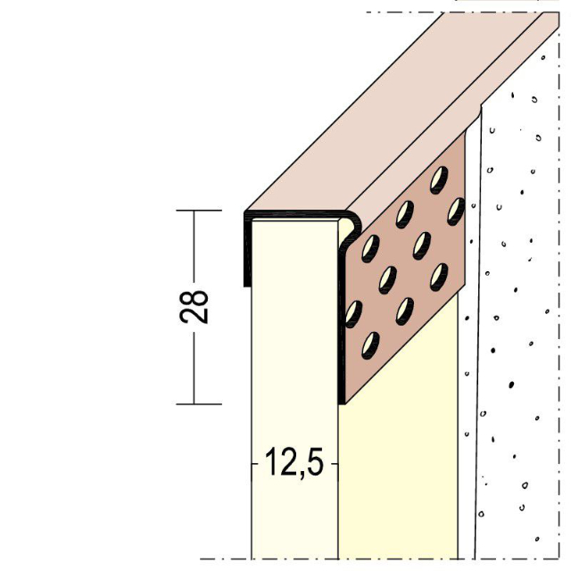 Einfassprofil für den Trockenbau 3787