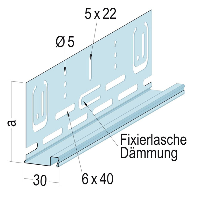 Balkennivellierwinkel ohne Kederprofil 5570