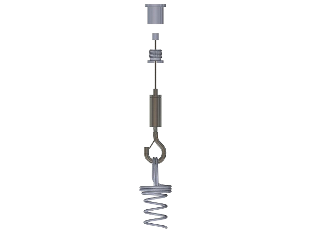 CapaCoustic Abhangset mit Spiralanker