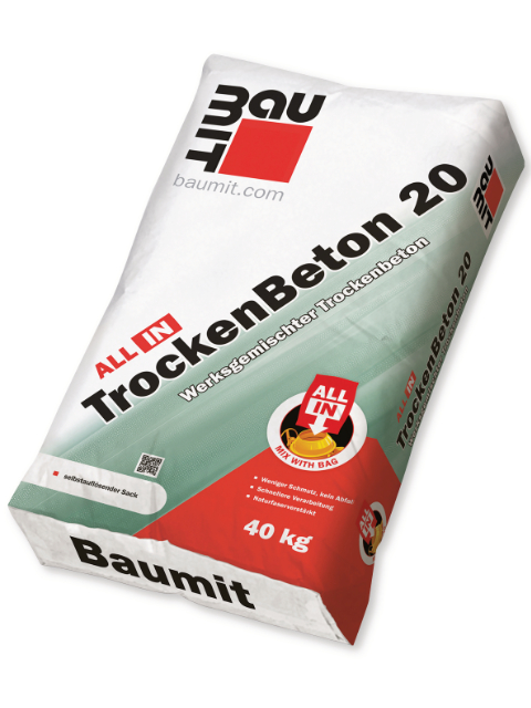 Baumit ALL IN TrockenBeton 20