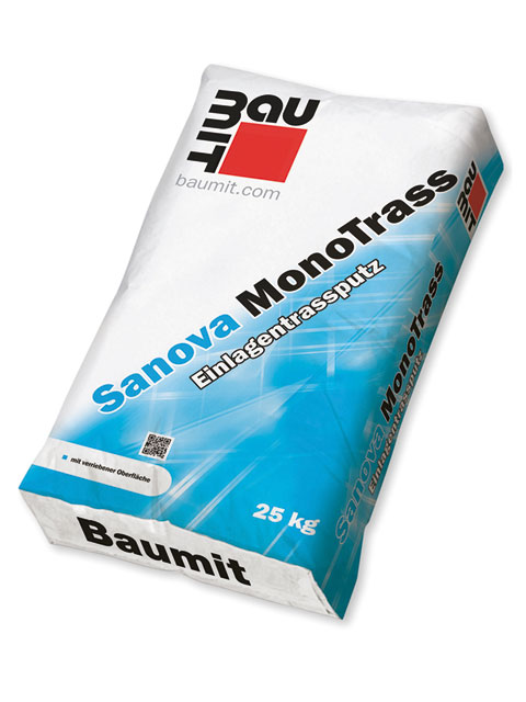 Baumit Sanova MonoTrass | Einlagentrassputz
