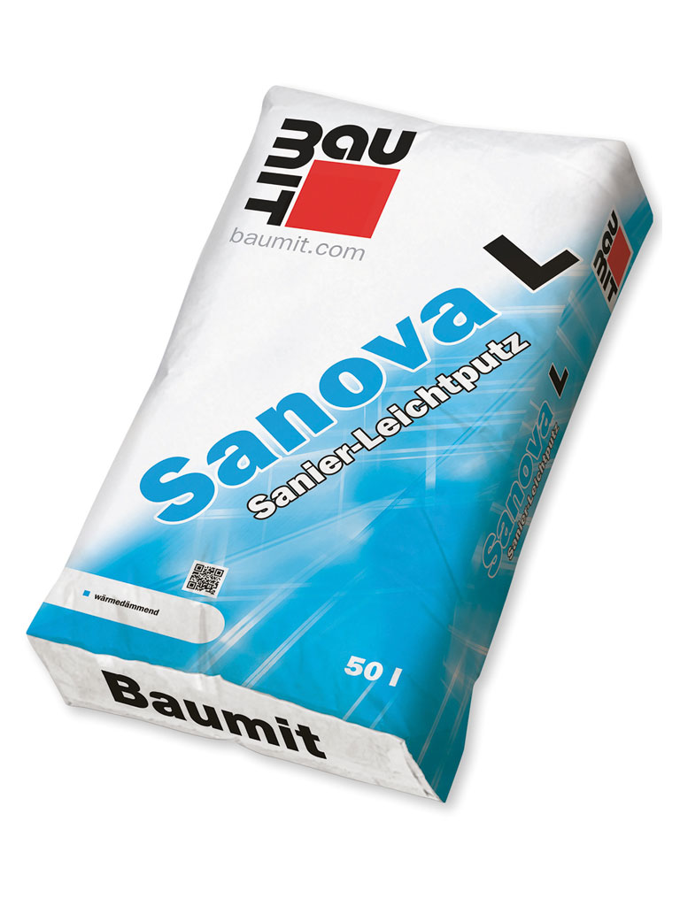 Baumit Sanova L | Sanierleichtputz