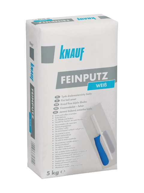 Feinputz weiß