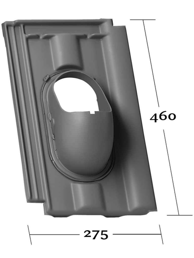Grundplatte, Tondach Gleinstätten passend Norma/ Wiener Norma