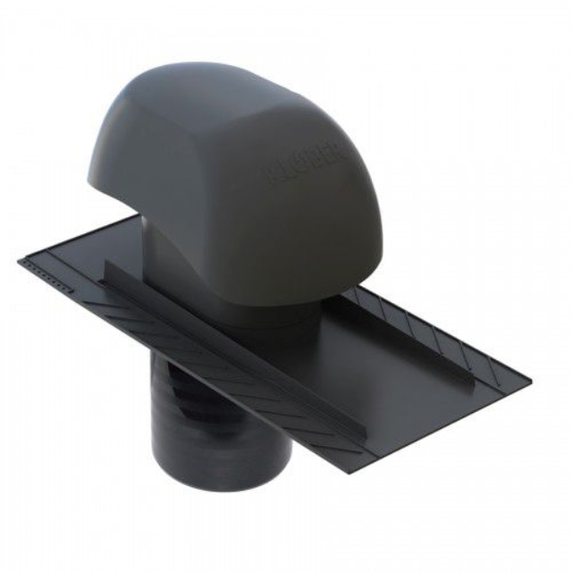 Venduct® Lüfter-Set DN150, Platte 29 x 60 cm, mit Aufkantung