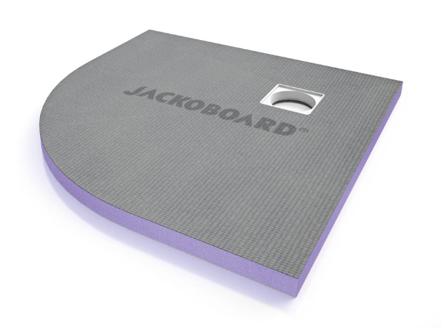 JACKOBOARD® Aqua Viertelkreis Ablauf dezentral