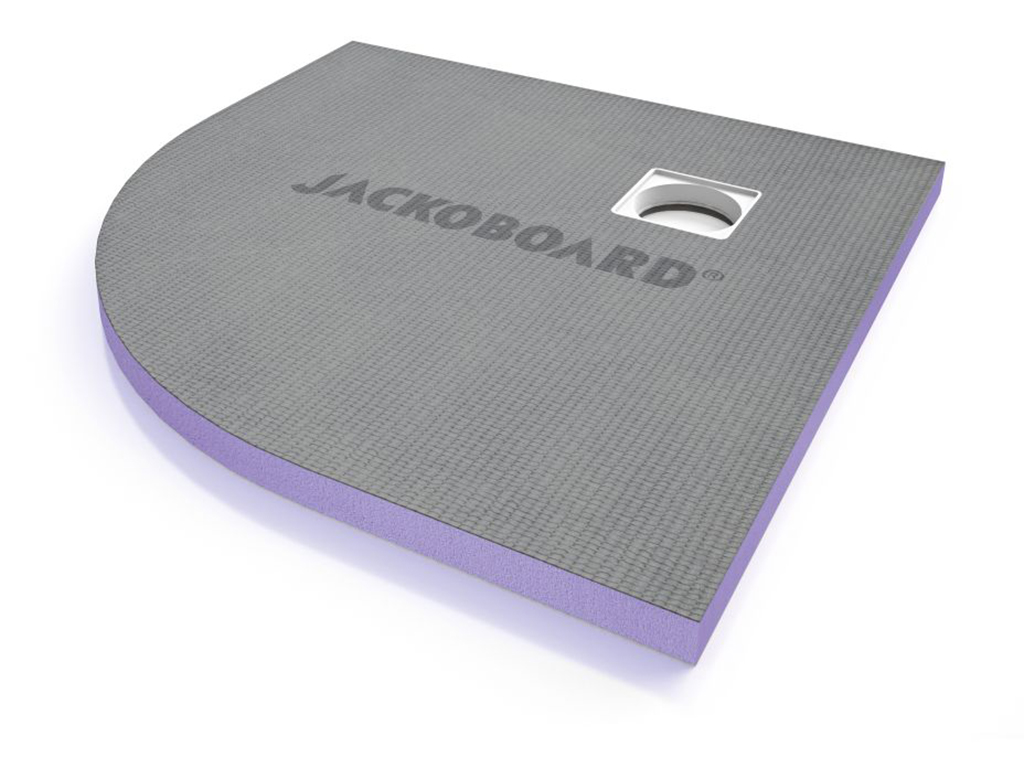 JACKOBOARD® Aqua Viertelkreis Ablauf dezentral