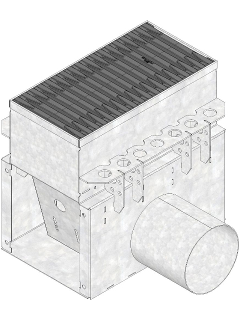 RECYFIX®MONOTEC 200 Einlaufkasten