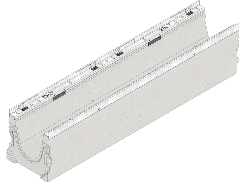 FASERFIX® KS 150, mit Sohlengefälle 0,5%, bis Klasse F 900