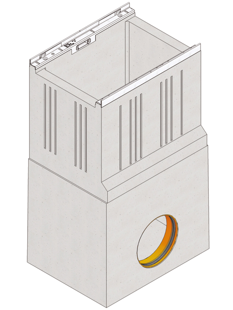 FASERFIX® KS 300, Einlaufkasten