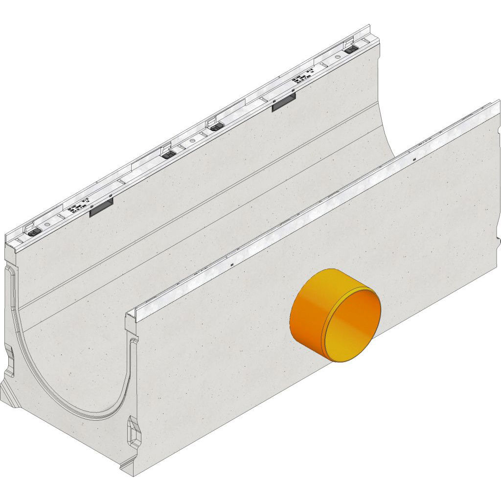 Werkseitiges Einsetzen von KG-Stutzen DN/OD 160