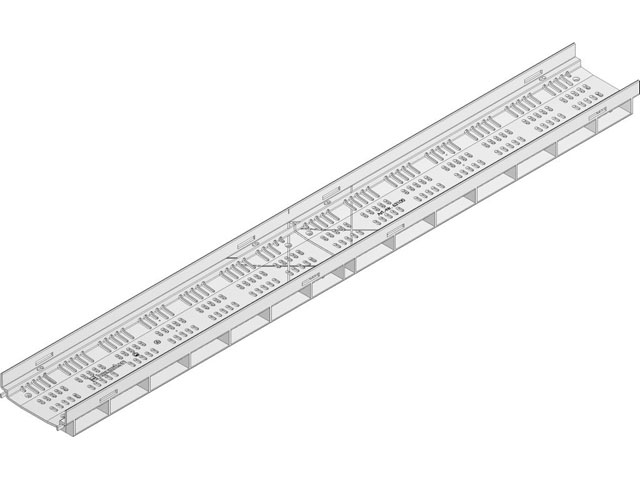 DACHFIX® RESIST 115, fixe Bauhöhe 45 mm, Rinnen aus Kunststoff