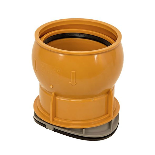 KG160 - an GLATTWANDIGE KUNSTSTOFFROHRE, mit KUGELGELENK