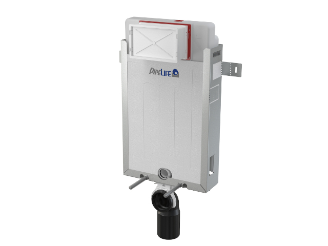 WC-Element Einmauerung