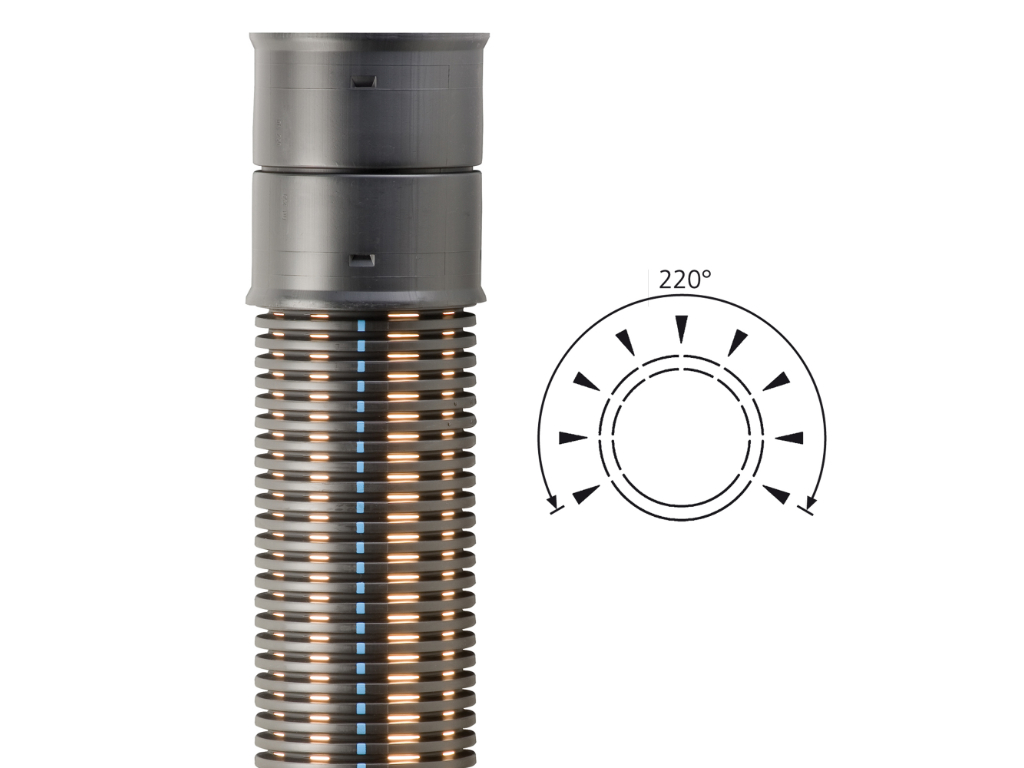 Agrosil 2500 Teilsickerrohre LP SN4 und SN8