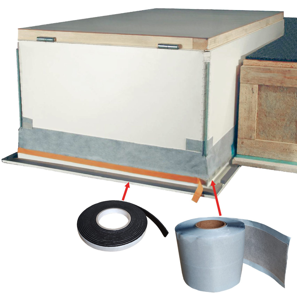 Passivhaus-Einbauset double