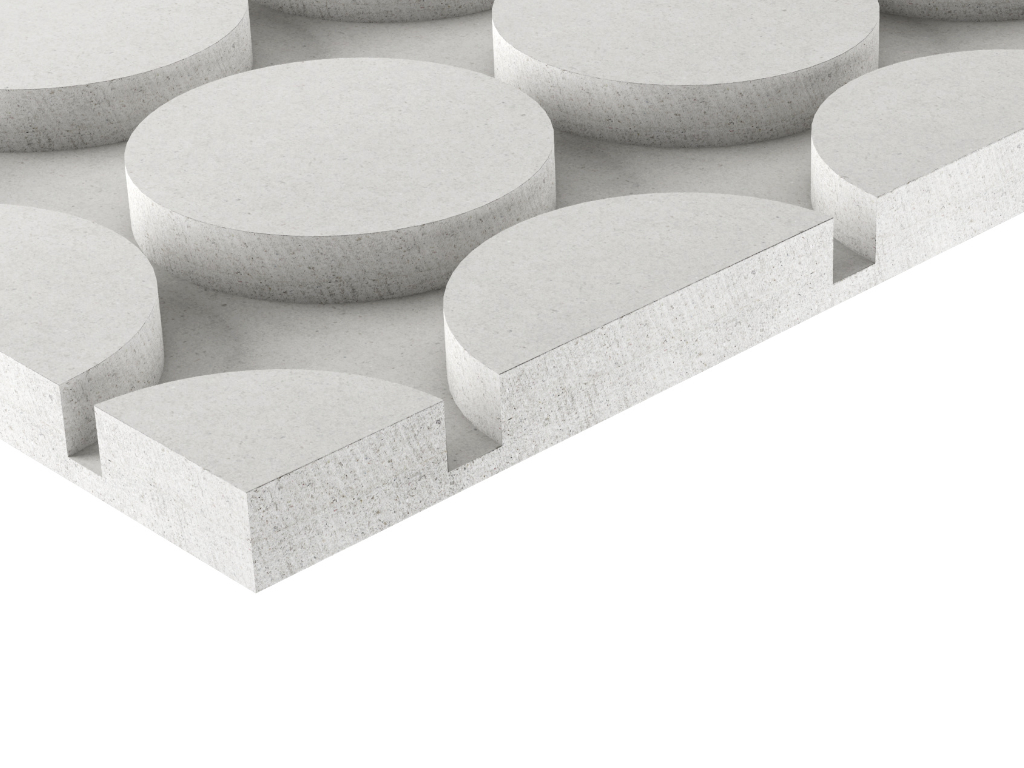 fermacell® Therm25 Fußbodenheizelement rund