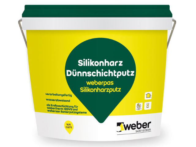 weber.pas Silikonharzputz