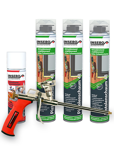 Pistolenschaum 48-Set klein