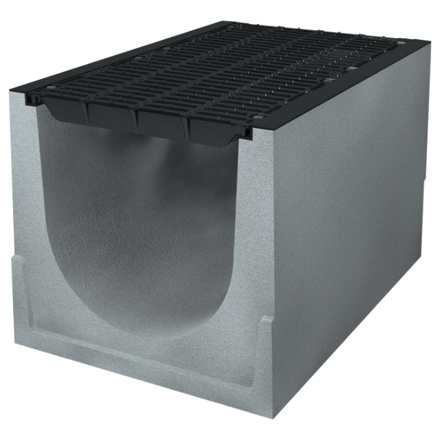 BIG I Schwerlastrinne mit Gusszarge NW 500