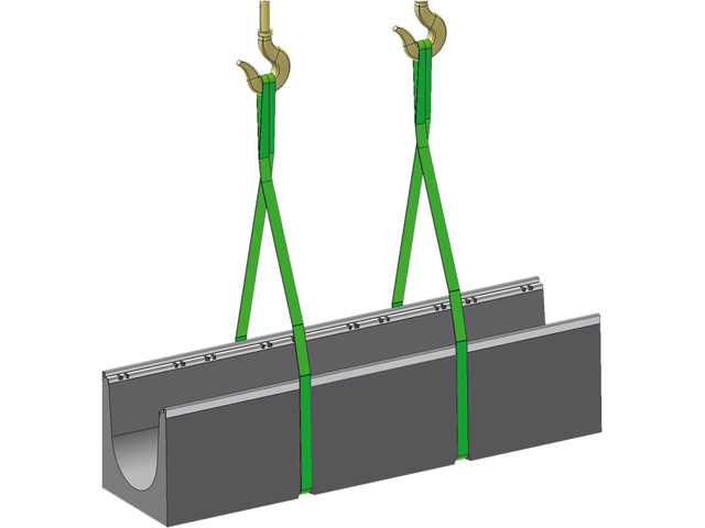 BG Hebeband für BG-CLASSIC Sicherheitsrinnen und BGZ-S