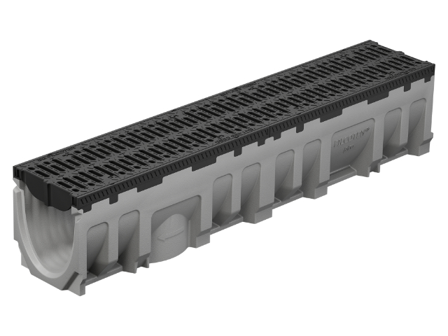 BG-FILCOTEN® pro Rinnenkörper mit Gusszarge und Sicherheitsfalz NW 150