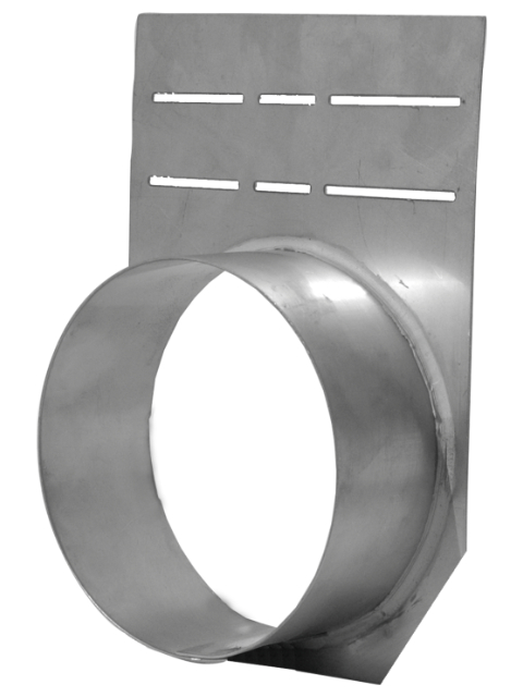 Endplatte mit Ablauf DN 200 für pro NW 200