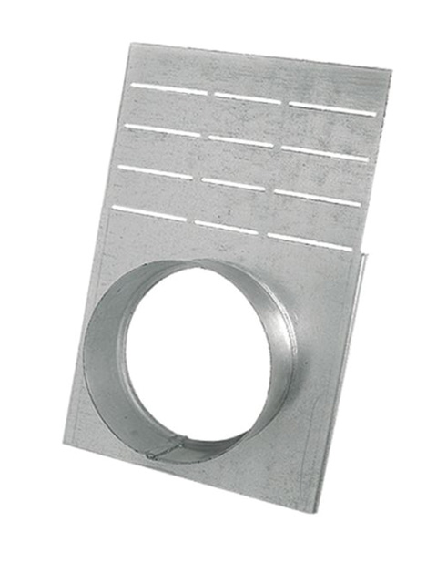 Endplatte mit Ablauf DN 100 für Schwerlastrinne SV NW 100