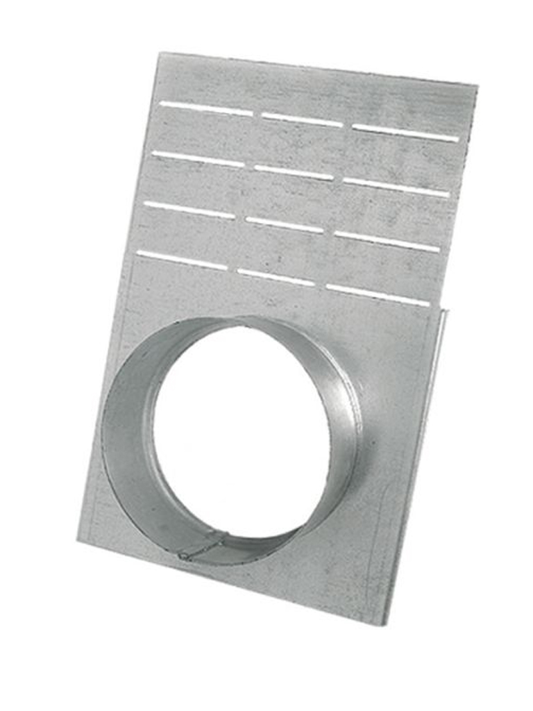 Endplatte mit Ablauf DN 100 für Schwerlastrinne SV NW 100