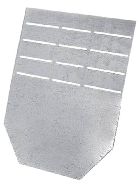 Stirnplatte für Schwerlastrinne SV NW 150