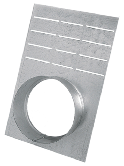 Endplatte mit Ablauf DN 200