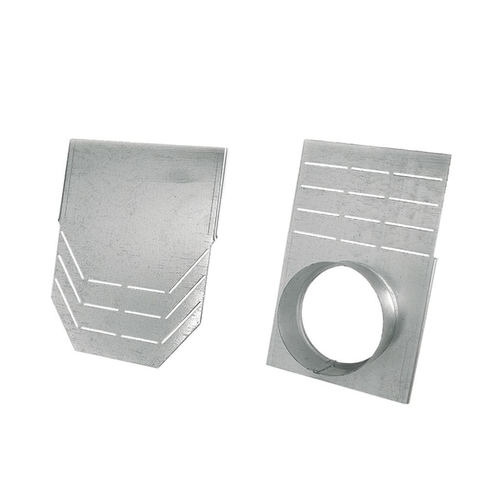 Endplatte mit Ablauf DN 200 für NW 300