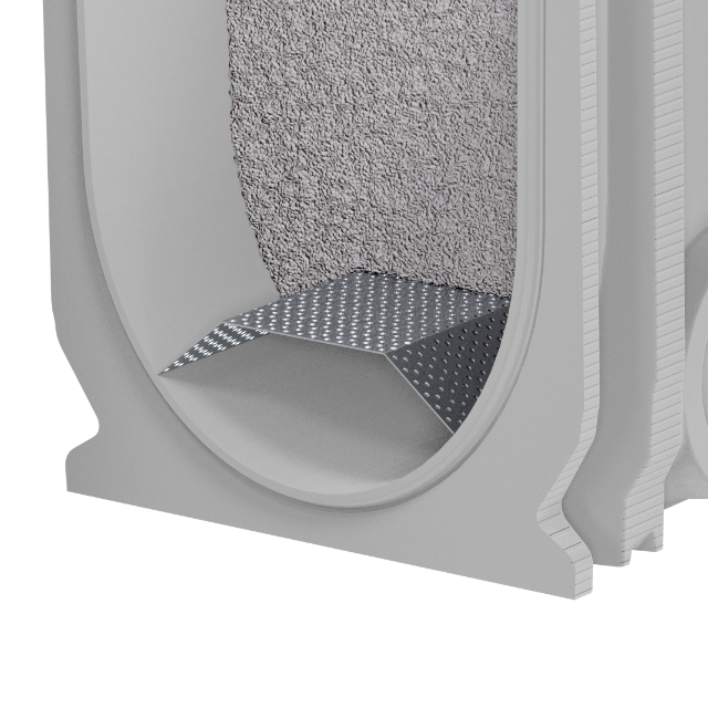 green Trapez-Lochblech NW 400