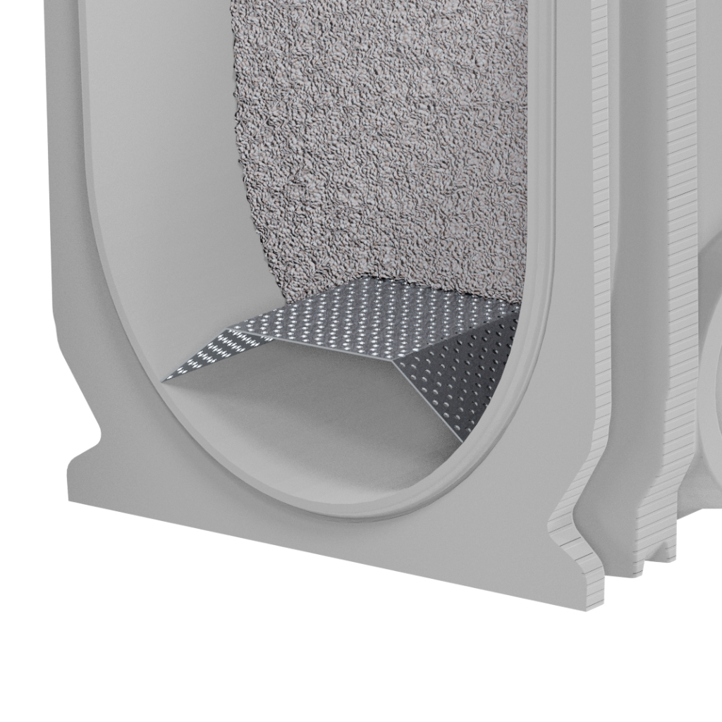 green Trapez-Lochblech NW 400