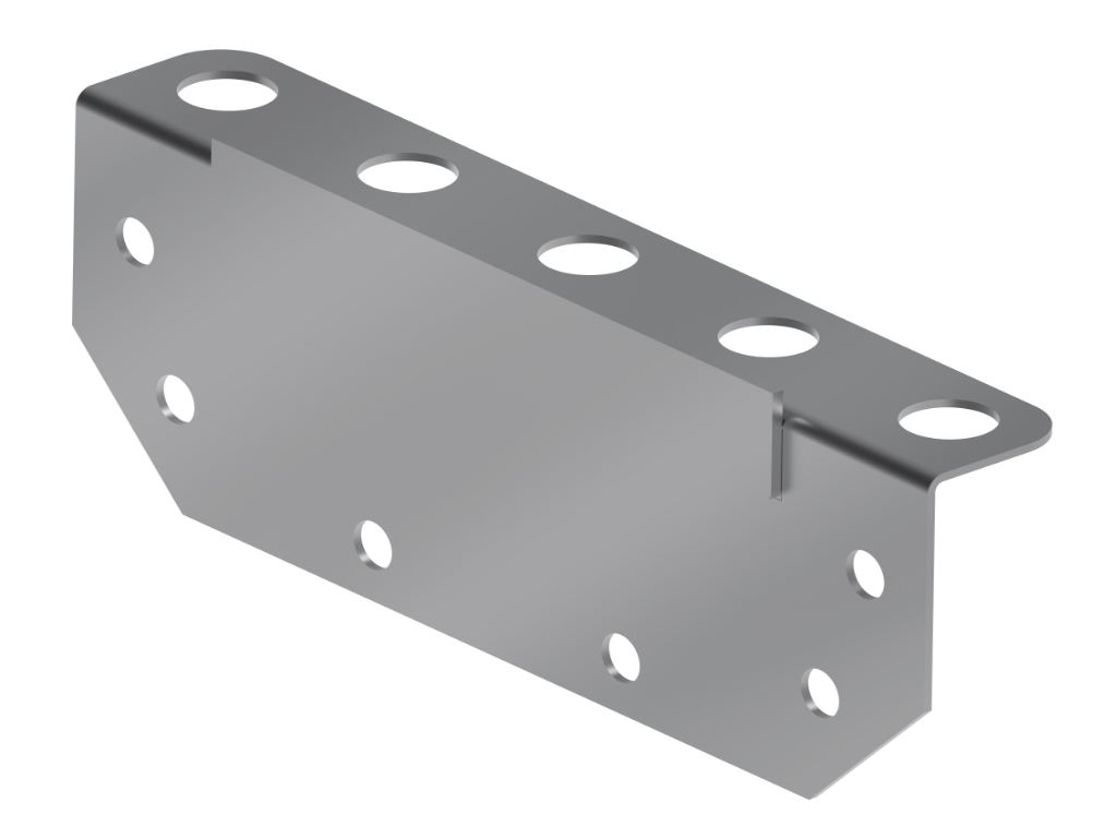 Stirnplatte inkl. Dichtung & Verschraubung NW100