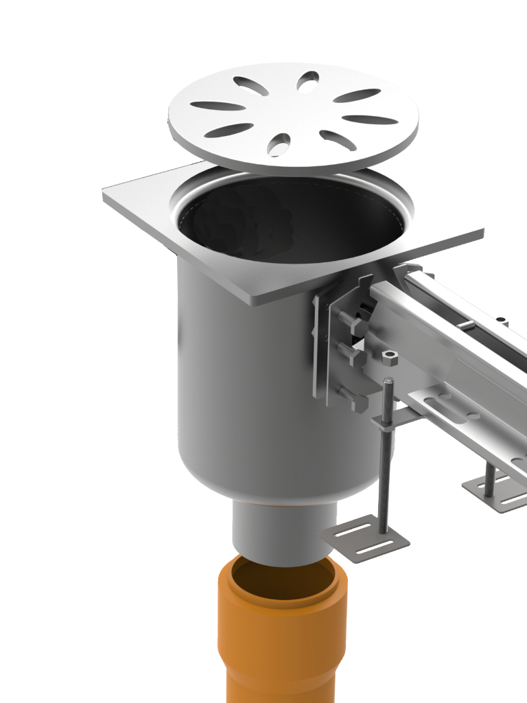 BG-OMEGA Ablaufelement inkl. Geruchsverschluss