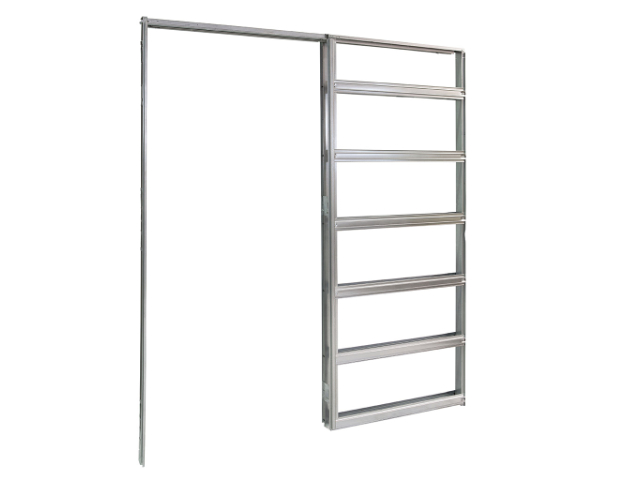 Space Schiebetürsystem Set für Glasschiebetür