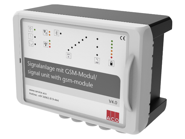Signalanlage mit GSM-Modul