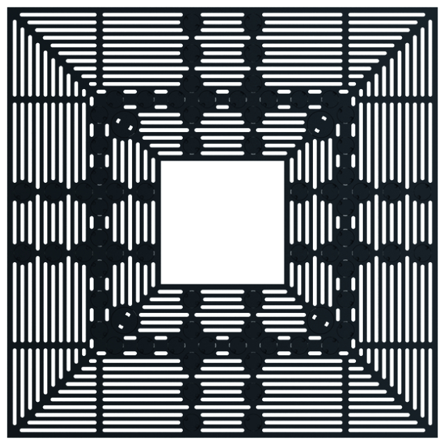 WOTAN Baumroste quadratisch