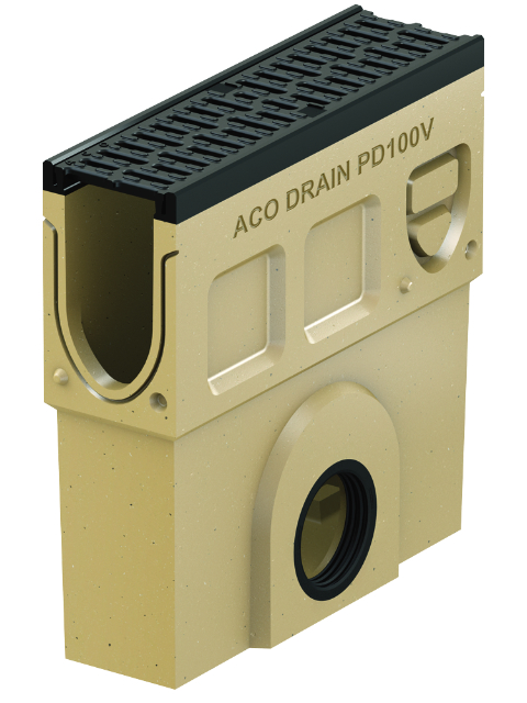Monoblock Parkdrain PD 100 V Einlaufkästen