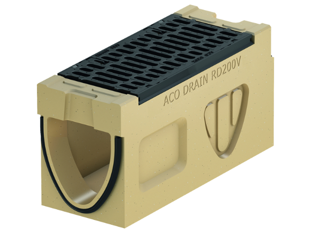 Monoblock Roaddrain RD 200 V Revisionselement, natur