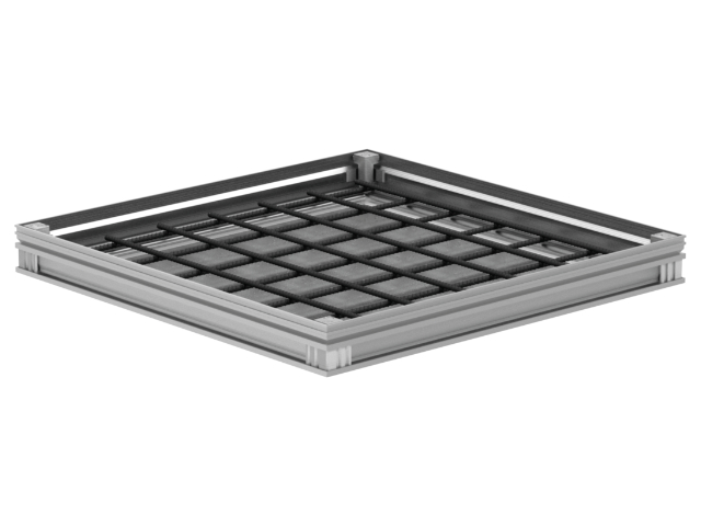 Wannenschachtabdeckung 70 mm